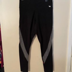 Pink high waisted leggings